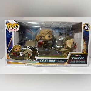 Funko Pop! Rides: Marvel Thor Love And Thunder Goat Boat #290
